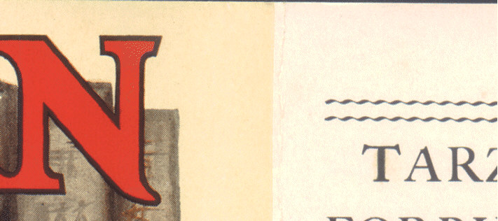 Tarzan and the Forbidden City - Type 4 dust jacket