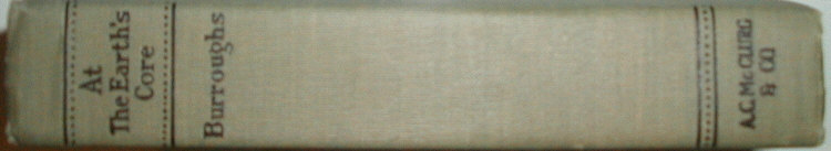 At the Earth's Core spine