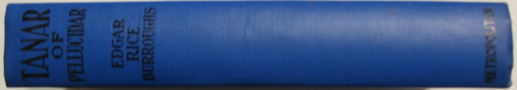 Tanar of Pellucidar spine