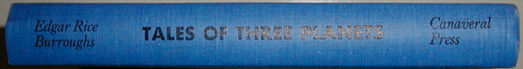 Tales of Three Planets spine