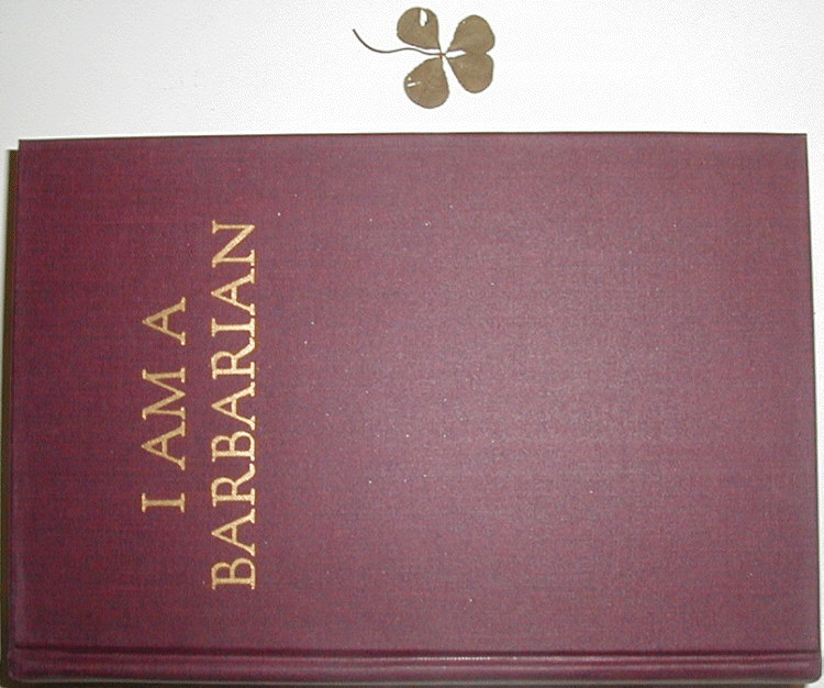 I am a Barbarian cover