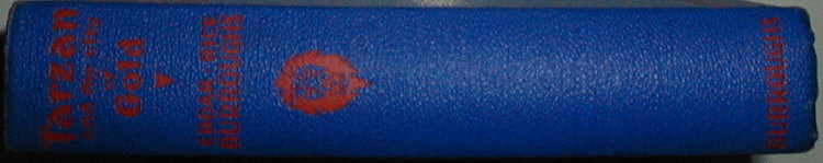 Tarzan and the City of Gold spine