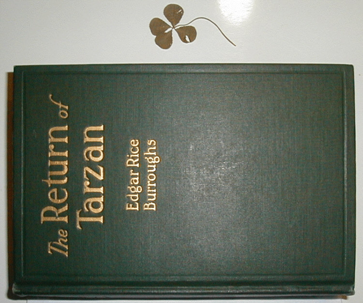 The Return of Tarzan first edition
