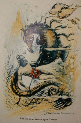 Tarzan and the Forbidden City detail