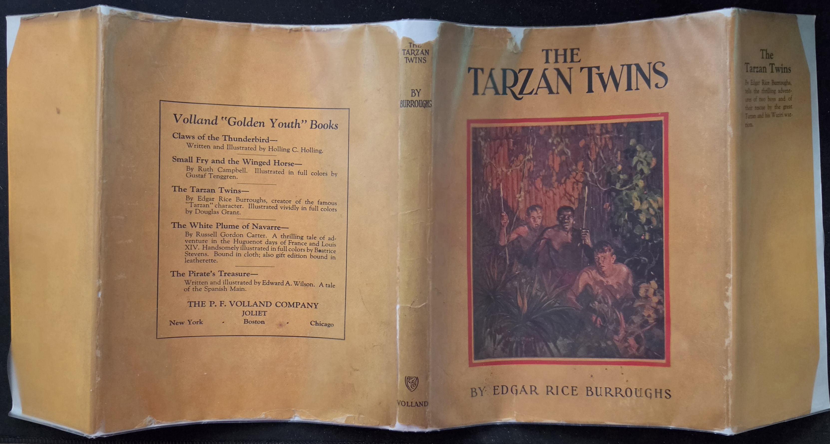 The Tarzan Twins dust jacket