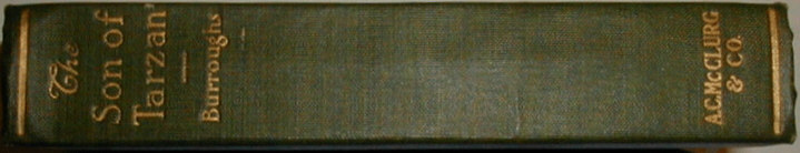 The Son of Tarzan spine