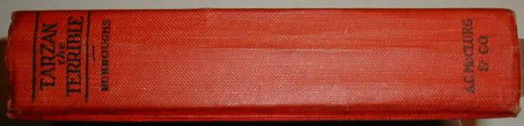 Tarzan the Terrible spine